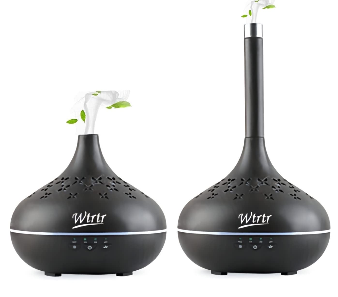 Wtrtr 500ml USB Essential Oil Diffuser,Air Humidifie, Aromatherapy Diffuser,Cool Mist Humidifier，air cleanerair air purifier (Brown)