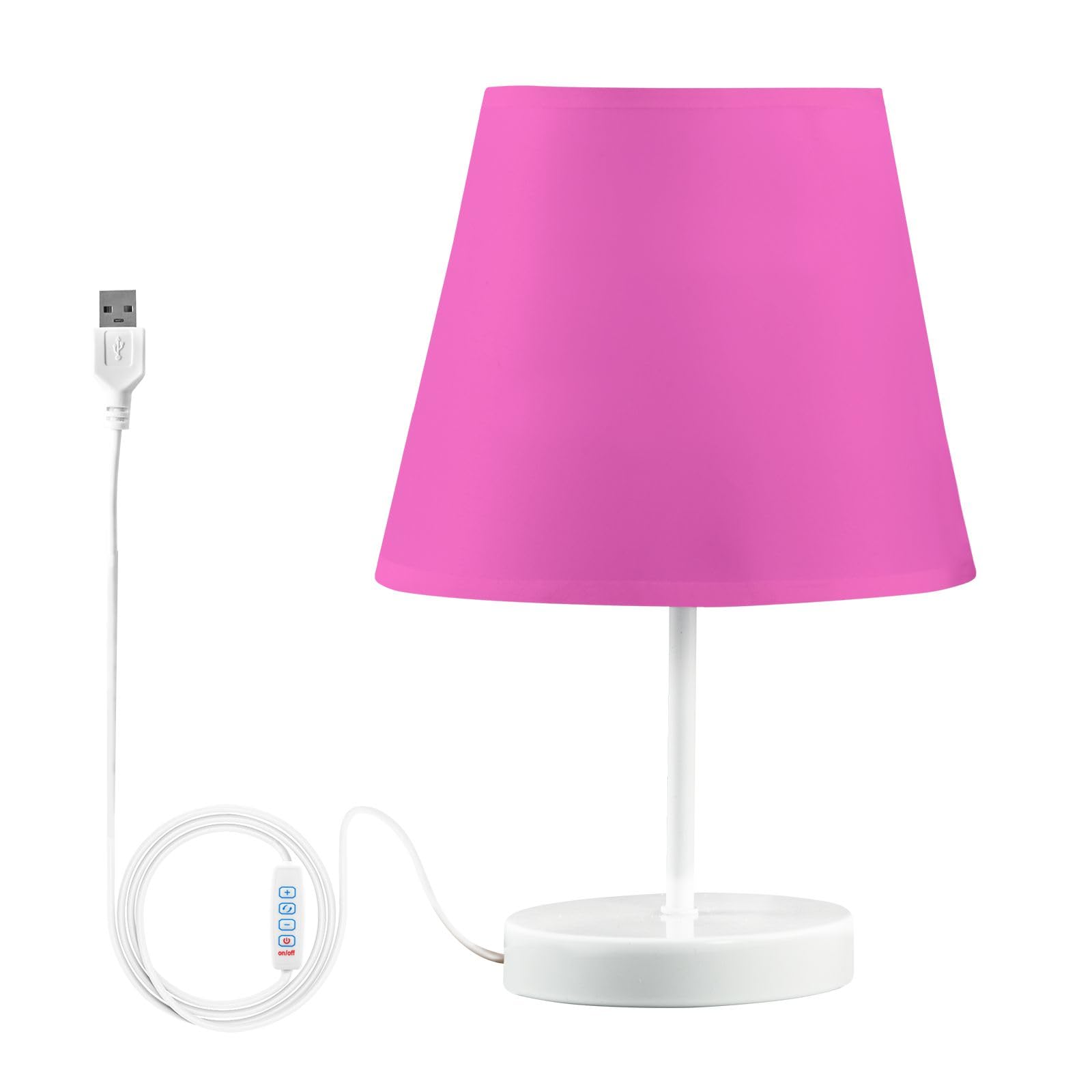 Table Lamp Rose Pink Soft Light Desk Lamp Desk Lamps for Home Office