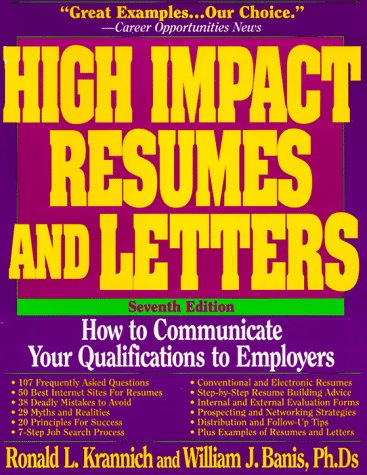 High Impact Resumes and Letters: How to Communicate Your Qualifications ...