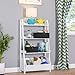 RiverRidge Kids 2pc 10.5in. W x 5in. H Folding Storage Bin Set - Black