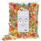 A Great Surprise Rainbow Honey Candies - 3 Pounds - Honey Bee Filled Hard Candies - Bulk Honey...