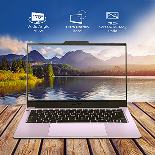 Image of AVITA LIBER V14 NS14A8INF562-FL 14-inch Laptop (Core i5-10210U /8GB /512GB SSD /FHD /Windows 10 Home /Intel UHD Graphics 620 /MS Office 365 /1.25KG), Fragant Lilac