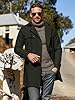 Gafeng Men's Trench Coat Slim fit Double Breasted ... #1