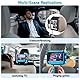 Amexo Tablet Halterung Auto Tablet Auto Kopfstützenhalterung Ipad Halterung Auto Kopfstütze Auto Rücksitz Kfz Halter für Ipad/Kindle Fire HD 7-11 Zoll Geräte