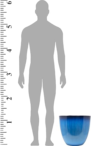 Miniatura 4 de EPR12-204 - Maceta de 12 pulgadas, color azul