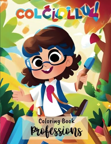 Coloring Book: Professions Theme