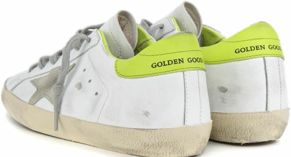[GIBD] Golden Goose 女性用カジュアルレザースニーカー 通気性・滑りにくいランニングローカットスポーツシューズ