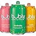 Bubly Sparkling Water, Tropical Thrill Variety Pack, 12 fl oz. cans (18 Pack)