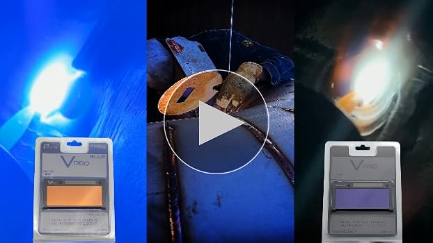 TrueArc VPro Blue Variable Shade Auto-Darkening Welding Lens