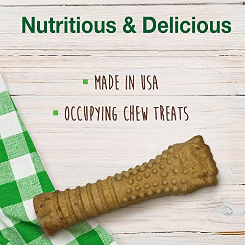Nylabone Healthy Edibles All-Natural Peanut Butter Chew Treat for Large Dogs – Ansicht 3