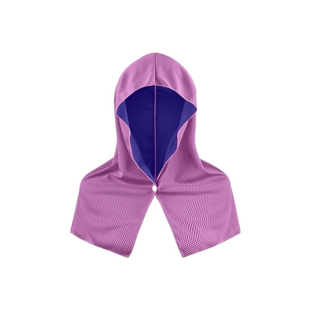 PawUniscript Women’s Quick Drying Sun Protection Shawl - Lightweight Headscarf for Fishing, Cycling, and Beach Activities(PURPLE)