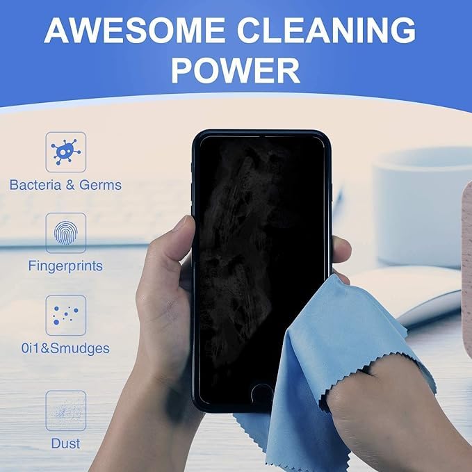 Image of Cloth Microfiber Cleaning Cloths for Tablet, Smatphone Phone, Laptop, Camera, LCD Tv Screens and Any Other Delicate Surface [5inchX5inch] (Pcs of) Multicolour (150)