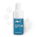 Plum 10% Niacinamide Serum with Rice Water | Provides Clear, Glowing & Brightening Skin | for Acne Prone, Combination, Oily & Sensitive Skin | Oil Control & Anti Acne Face Serum for Women & Men | 10ml