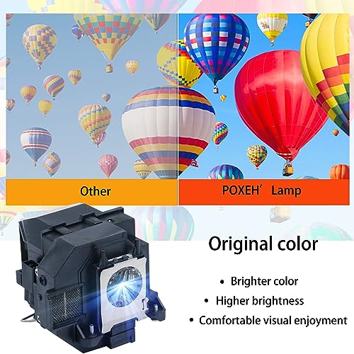 Image of ELPLP95 V13H010L95 for EPSON EB-2055 EB-2155W EB-2165W EB-2245U EB-2250U EB-2265U PowerLite 2255U 2000 2040 2065 2140W 2155W 2165W 2245U 2250U 2265U 5535U 5000 Replacement Projector Lamp Bulb