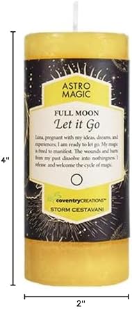 Astro Magic Full Moon - Let it Go Candle