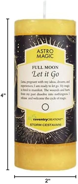 Astro Magic Full Moon - Let it Go Candle
