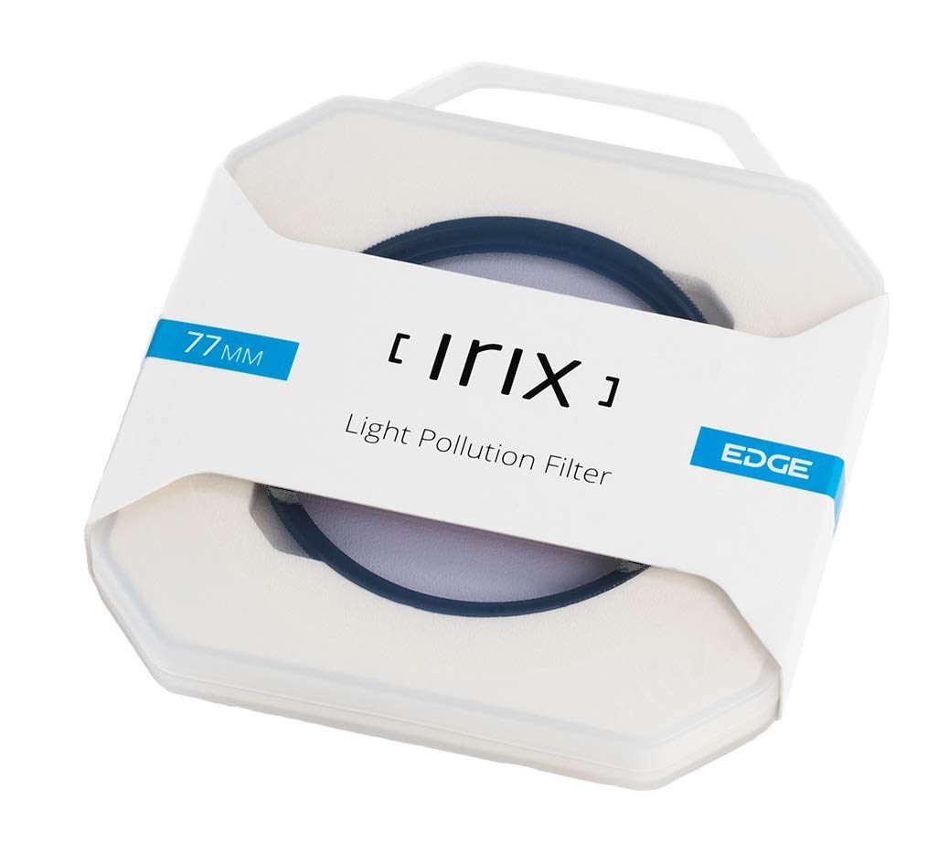 Irix Edge Light Pollution Filtre Circulaire 77mm Filtre Anti-Pollution Lumineuse pour Les Photos de Nuits d’astrophotographie