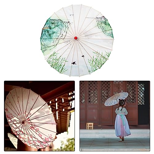 Generic -chuva de dança japonesa chinesa -chuva de seda de bambu 32