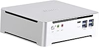 Vista 2 de KINGDEL Mini PC con 8 GB DDR4 RAM 128 GB SSD 8ª generación Intel Core i5 CPU 4 núcleos (hasta 4.00 GHz) W-11 Pro Computadora de escritorio 4K