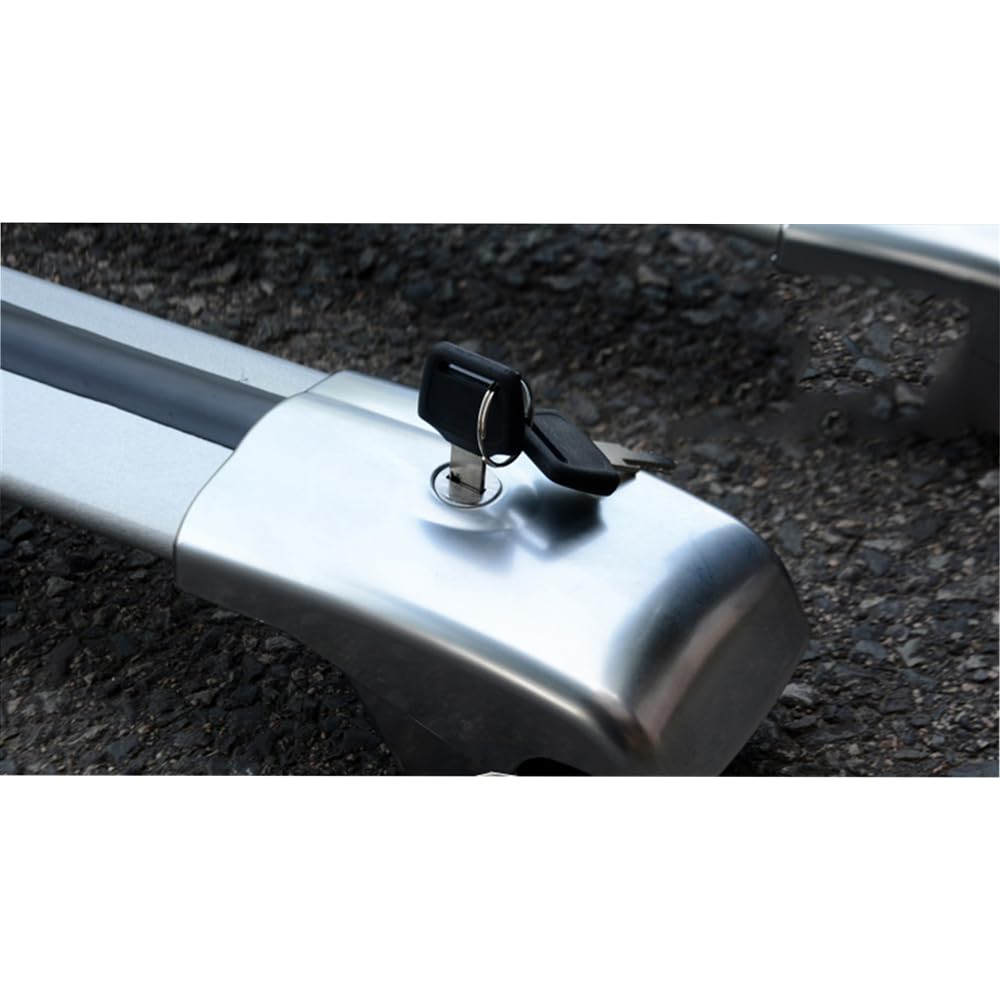 Bagażnik dachowy do bagażnika dachowego do VW ID.6 2020-2023 regulowany zamykany aluminiowy bagażnik dachowy zestaw akcesoria podróżne
