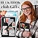 Resurhang 8 Set Blind Date with a Book Gift Box Supplies Kits Excluding Books Book Club Gifts Bulk for Women Book Lovers Bookish Gifts Librarian Readers Gifts for Teachers Friends Men (Black)