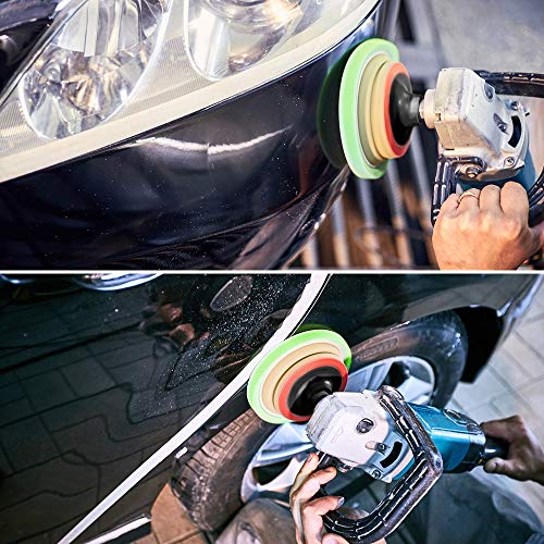 Bestcool Polijstpads voor Boren, 29 stuks Sponswol Polijsten Waxing Polijstpads Kit voor Auto Polijstmachines… - Image 7