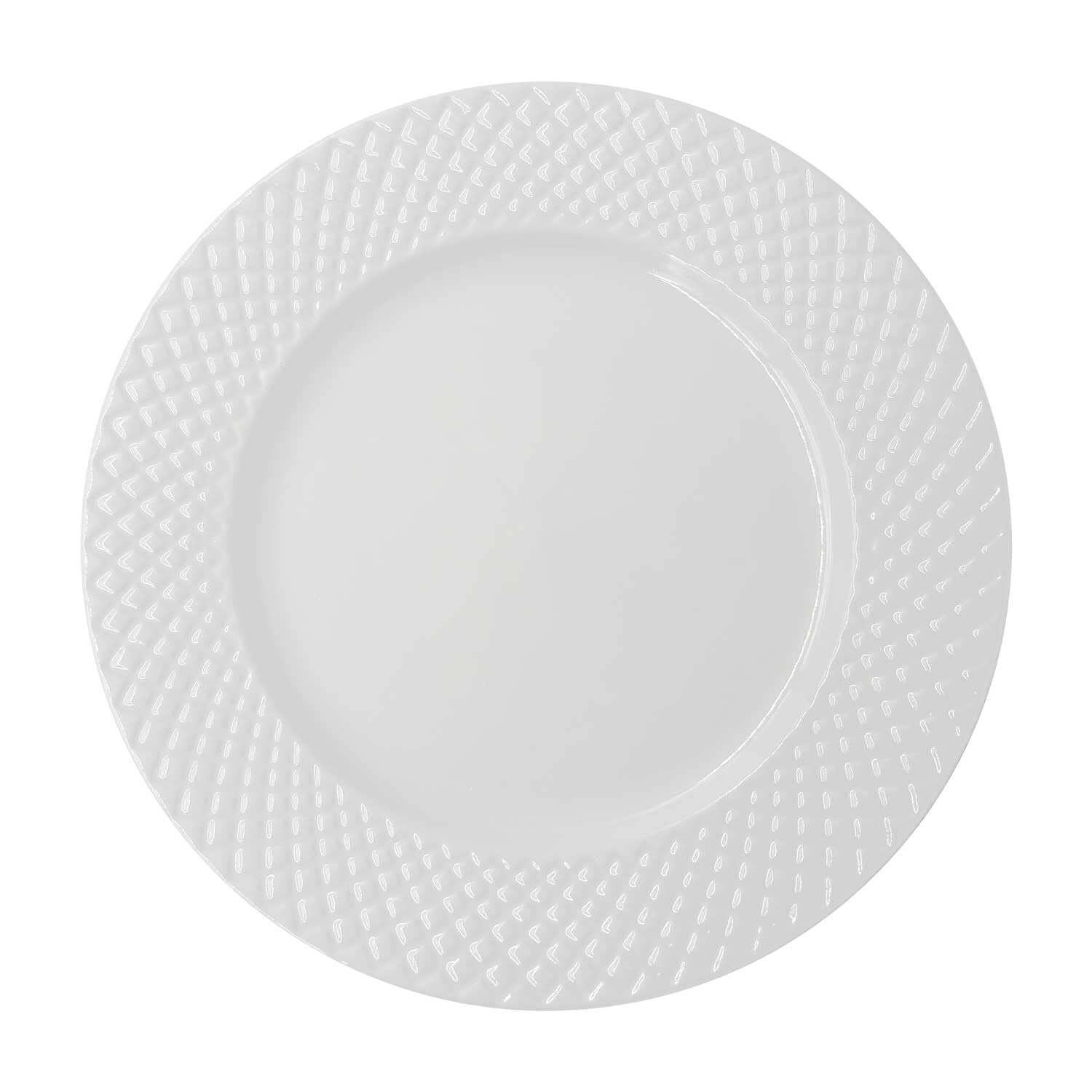 La Porcellana Bianca - Reale Set Tavola 18 Pz - Piatto Piano Ø27 cm; Piatto Fondo Ø22 cm; Piatto Frutta Ø20 cm, New Bone China