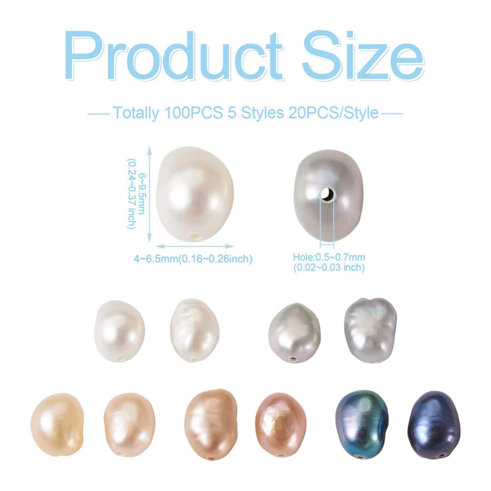 Perline Di Conchiglia Naturale, Perline Ovali, Perline A Forma Di - Foto 2