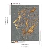 Zoom IMG-1 dcidbei diamond painting leone luminoso Zoom IMG-1 dcidbei diamond painting leone luminoso