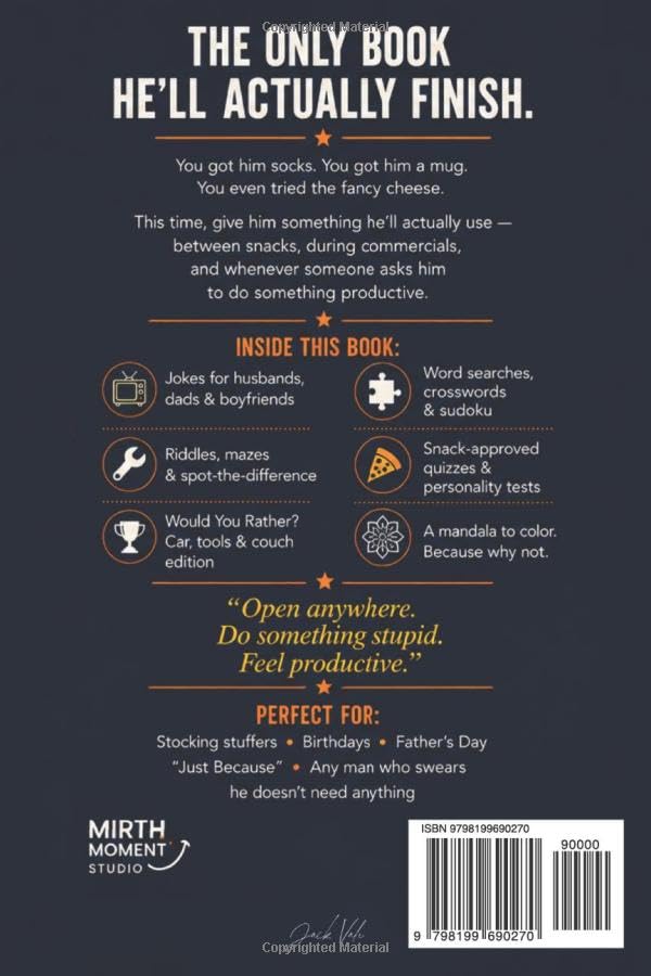 Stocking Stuffers for Men: Who Have Everything - Weird Facts, Quick Games & Laughs for Husbands, Boyfriends and Dads for a Funny Gift Idea. image 3