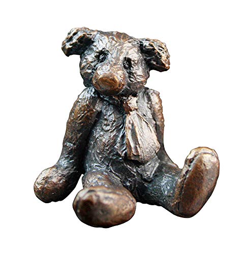 Richard Cooper & Company Miniature, Ricco Marrone Castagna Patina, Vedi Descrizione Scultura in Bronzo Massiccio