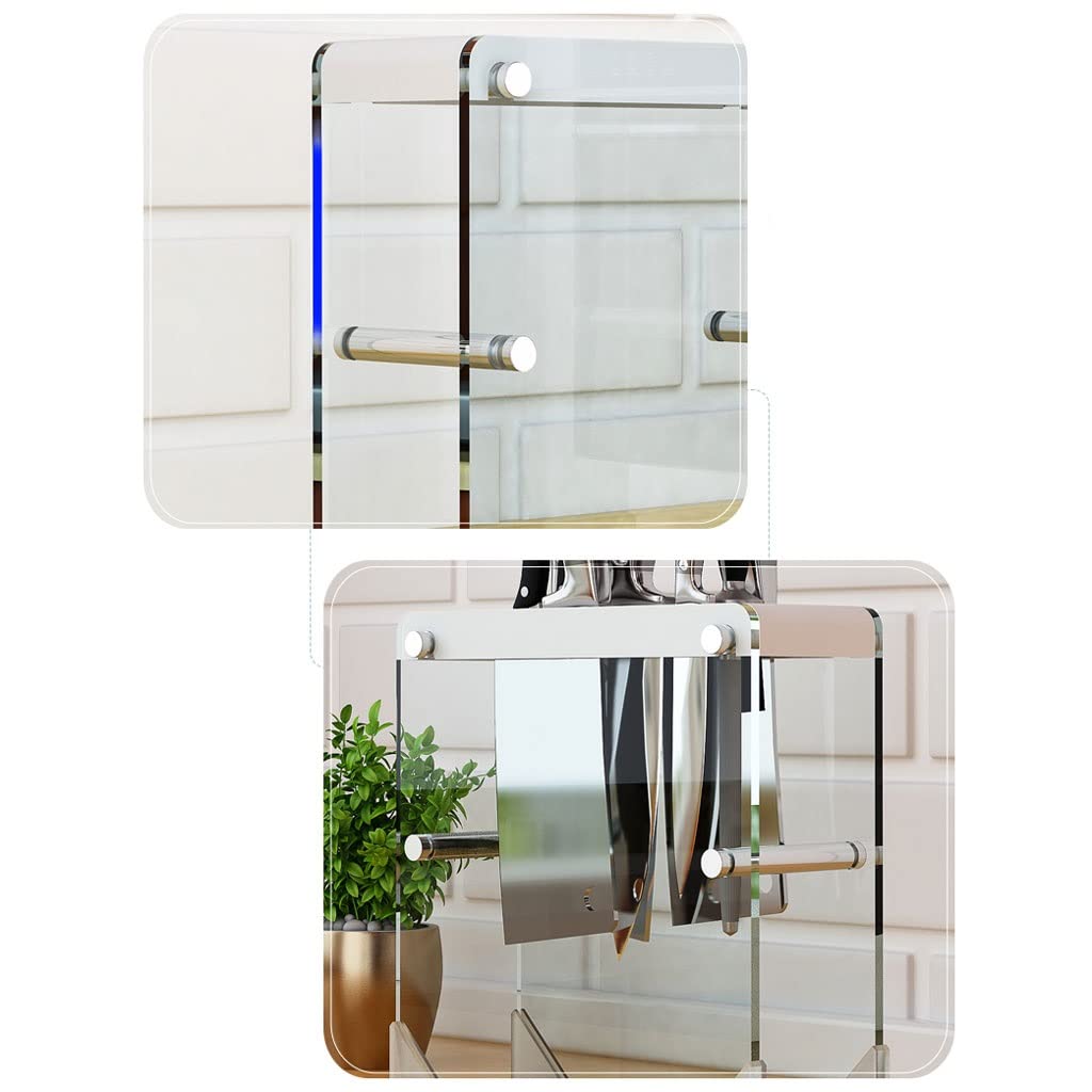 Porte couteaux - repose baguette - verre fusionné - transparent