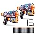 Produktbild XSHOT Skins-2PK Flux(16 Darts) Sonic Race Team