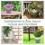 Sunnydaze Large Ceramic Plant Pot - Round Outdoor Glazed Ceramic Planter Pot with Drainage - Studio - Gray - 18.5"