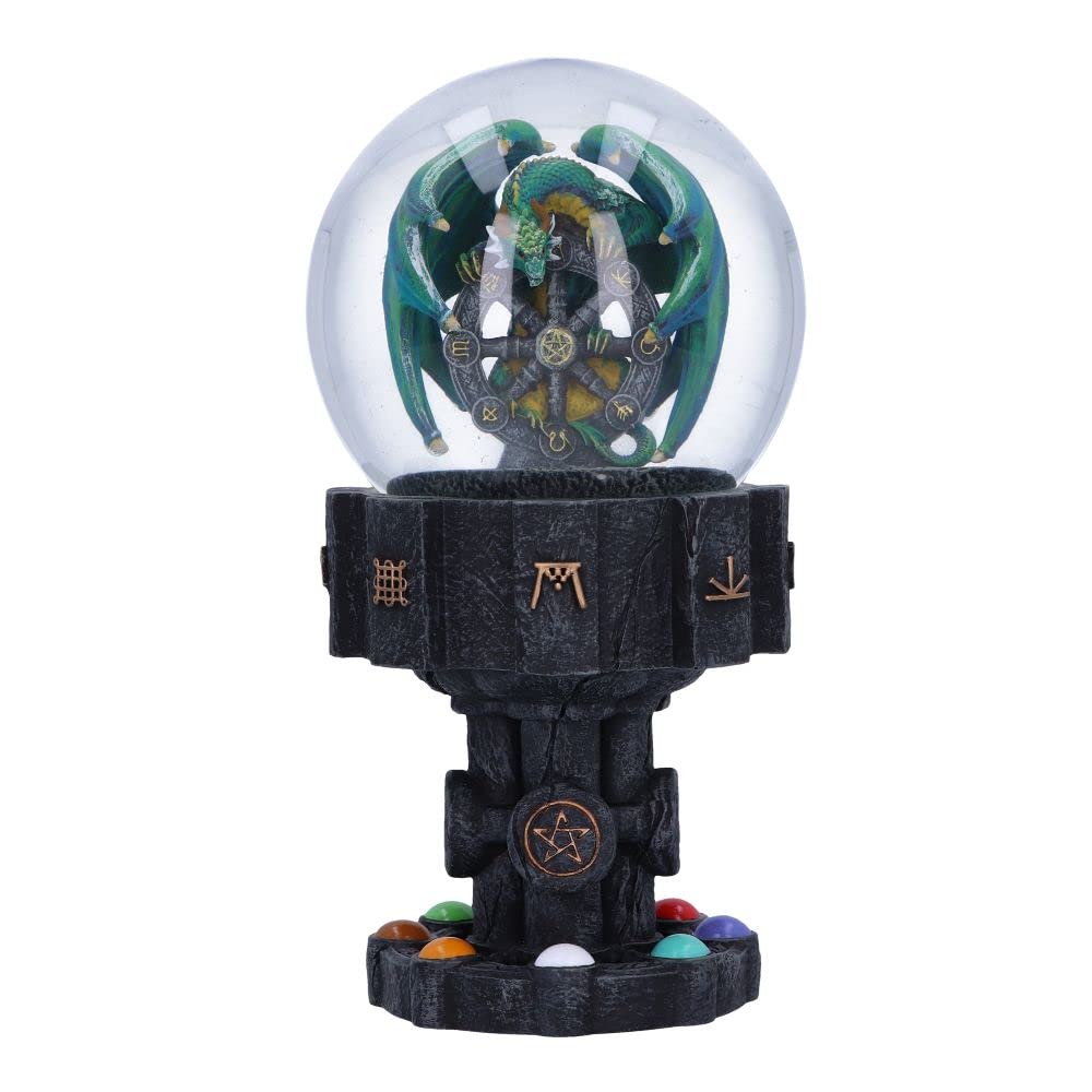 Nemesis Now Anne Stokes Year of The Magical Dragon Snow Globe, Multi Coloured, 18.5cm