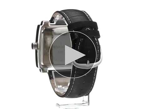 時計 PJ Wood Silver Backle with leather Belt 時計 PJ Wood Silver