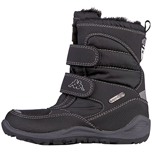 Kappa Tundra Tex, Stivaletti Unisex-Bambini, Nero