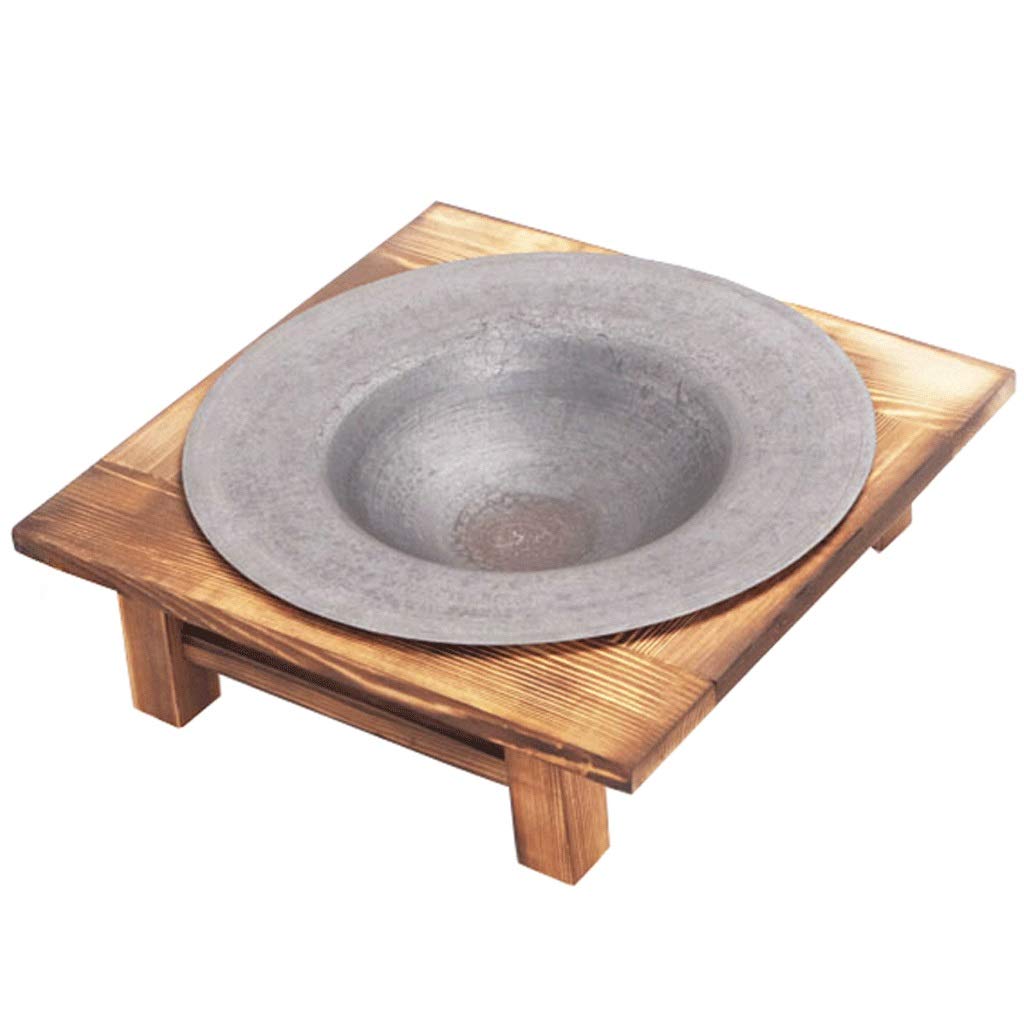 Ogród ognisko żeliwne Brazier palenisko podwórko patio ogród piec opalany drewnem grill ognisko poker na kemping piknik ognisko stal nierdzewna miska ognisko do grilla (kolor: naturalny)