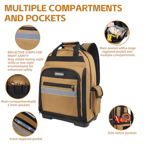 XINHESDEN Heavy Duty Backpack