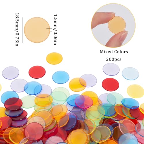 Cercles ronds translucides pour illuminer vos décorations de table de Noël - 3
