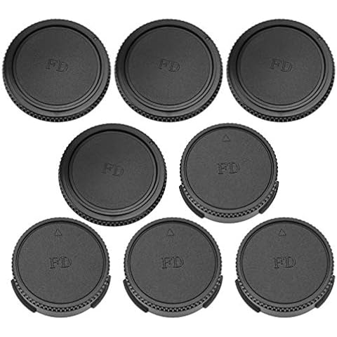 Oumij1 Camera Lens and Body Cap Set Cover