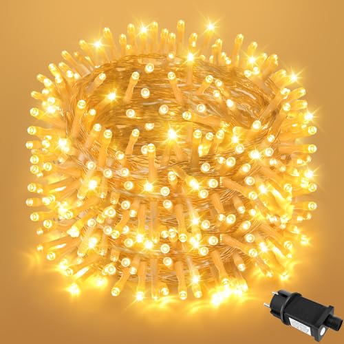 FFZZKJ Lichterkette Weihnachten Außen Innen 8 Modi 20M 200 LED...