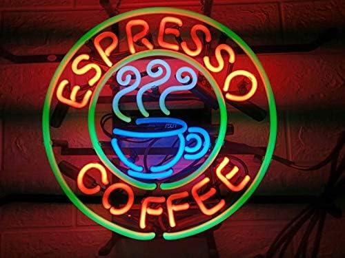 LDGJ Neon Signs for Wall Decor Handmade Sign Home Espresso Coffee Cafe Custom Beer Bar Pub Recreation Room…