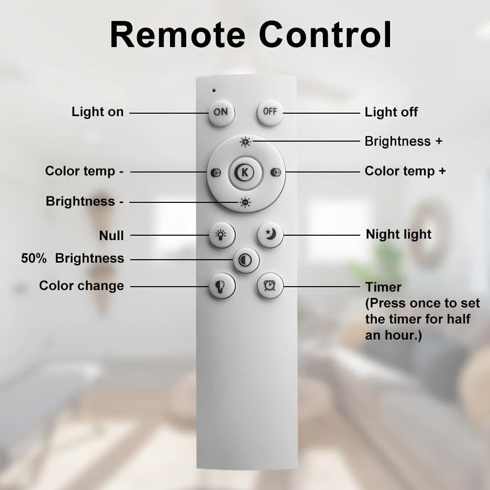 POWROL Arc Floor Lamp, 65" Tall Standing Modern LED Floor Lamps for Living Room, 3000K-6500K Dimmable with Remote, Night Mode, Arched Reading Corner Floor Lamp for Bedroom Office