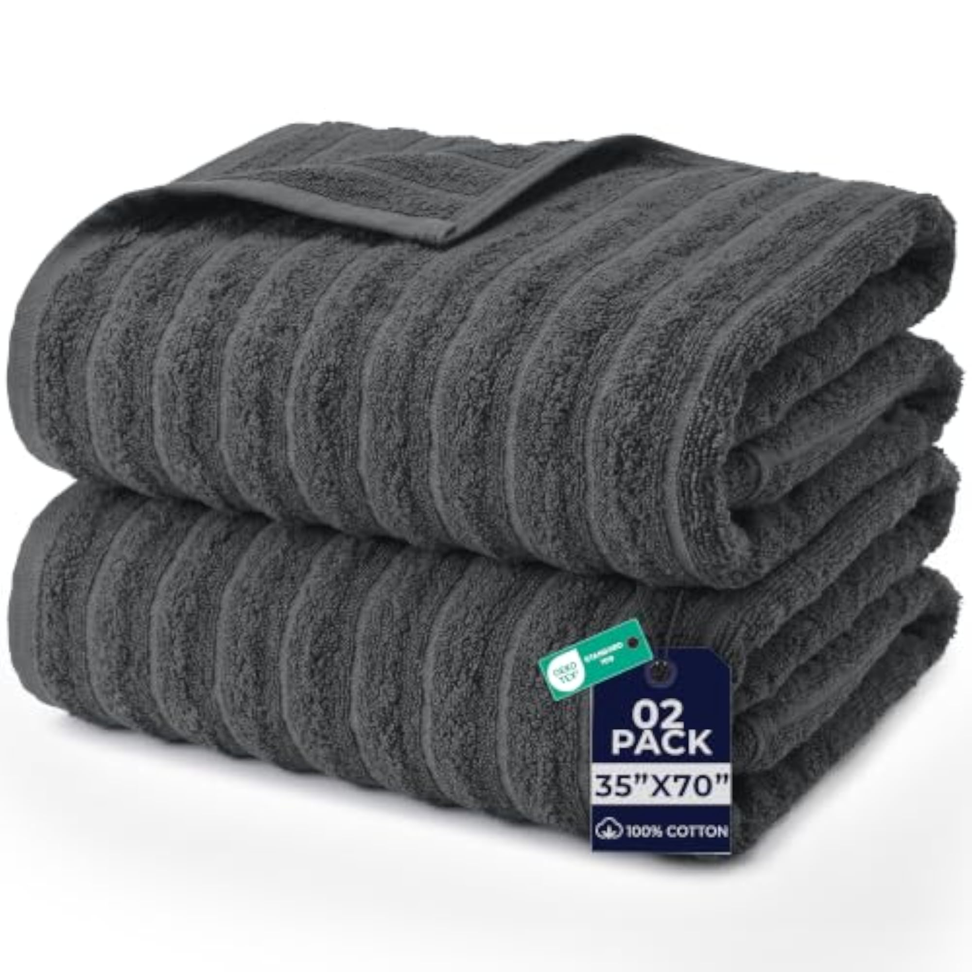 Luxurious 100% Cotton Bath Sheets Set
