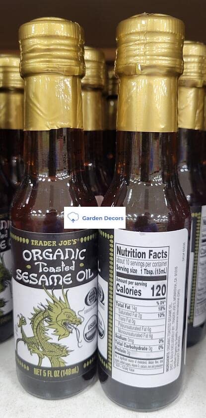 Miniatura 2 de Trader Joe's Aceite de sésamo tostado orgánico 5fl oz 5.0 fl oz (dos botellas)