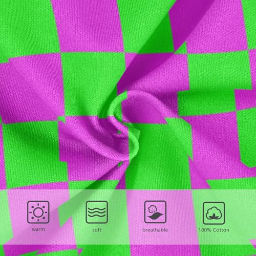 Pink Green Buffalo Checkered Toddler Boy's Underwear 2T3