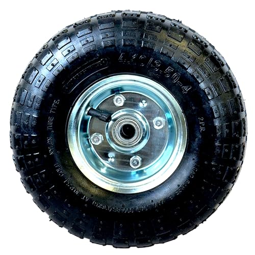 Easy Shopping 10 Pneumatic Wheels for Sack Trucks/Trolleys/Wheelbarrows