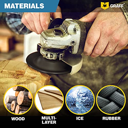 Graff Premium Wood Carving Disc 4 Inch For Angle Grinder thumb #4