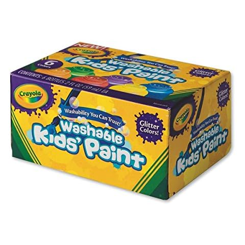 CRAYOLA Peintures pailletées lavables Cover